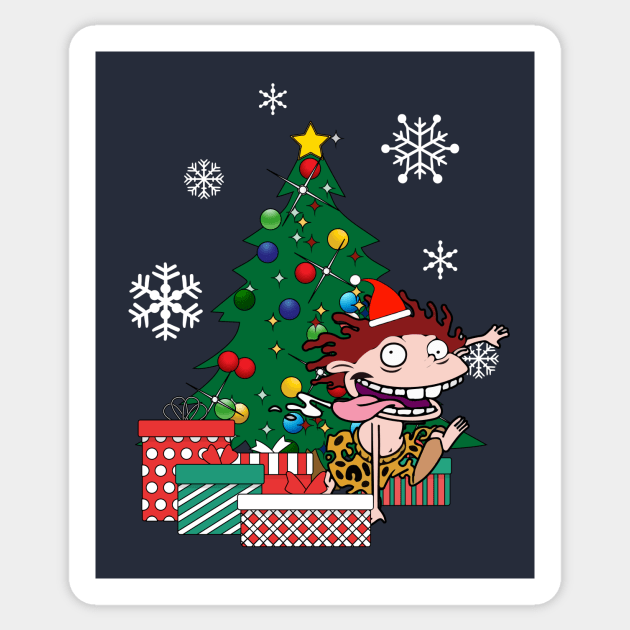 Donnie Around The Christmas Tree Wild Thornberrys Sticker by Nova5